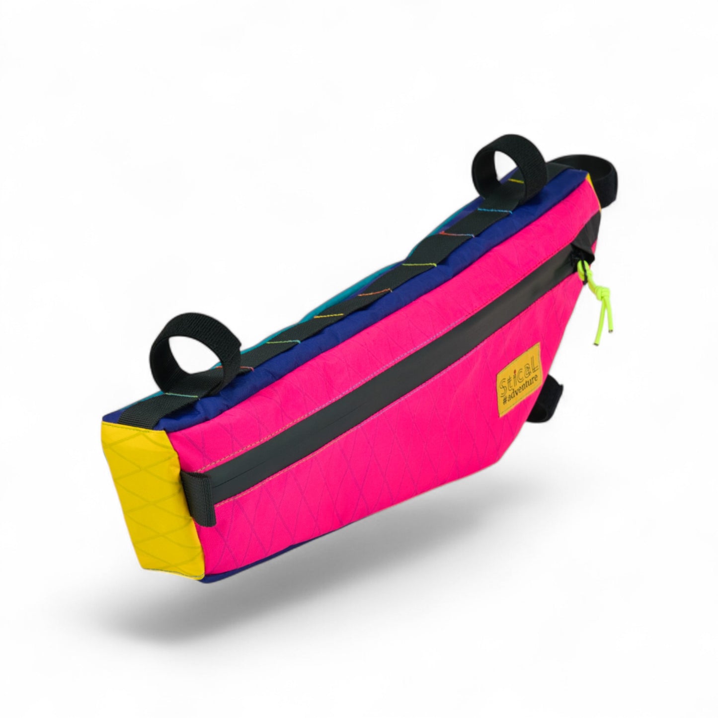 Stylowa torba rowerowa w ramę 2,1L – usztywniona, z materiału X-Pac