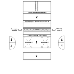 Torba na kierownicę - 3,4L, Stical, Gravel, Bikepacking, X-pac®, HBCustom